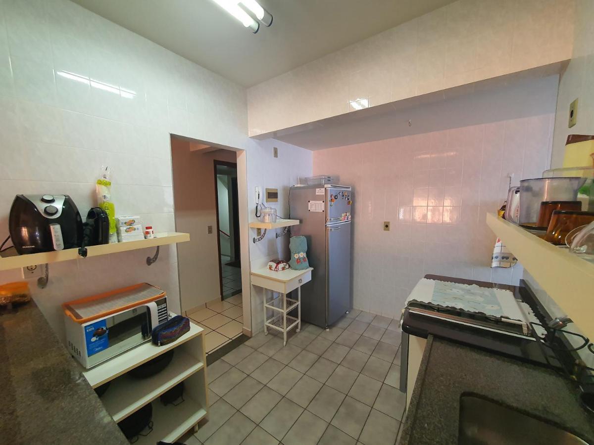 Apartamento Quadra Praia Com Vista Mar 瓜拉派瑞 外观 照片