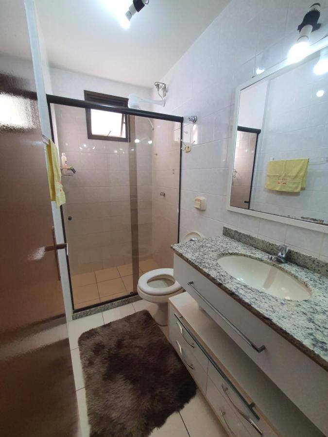 Apartamento Quadra Praia Com Vista Mar 瓜拉派瑞 外观 照片