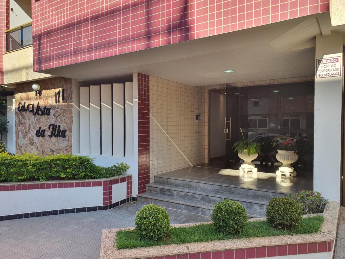 Apartamento Quadra Praia Com Vista Mar 瓜拉派瑞 外观 照片